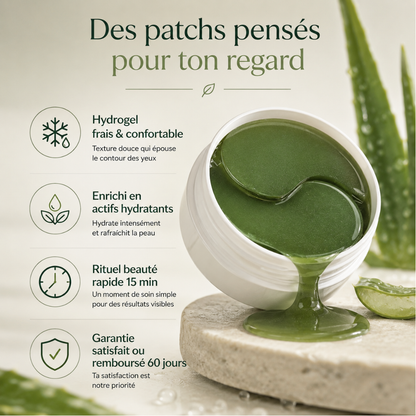 Ovea — Patchs hydrogel yeux pour atténuer cernes et poches