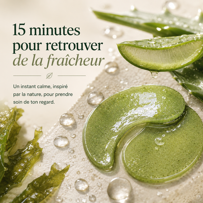 Ovea — Patchs hydrogel yeux pour atténuer cernes et poches